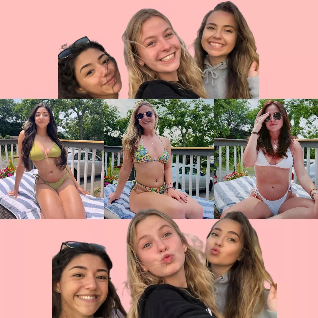 Three hot friends