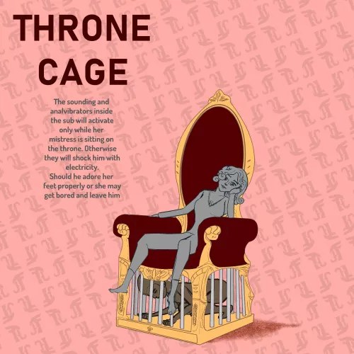 Throne cage