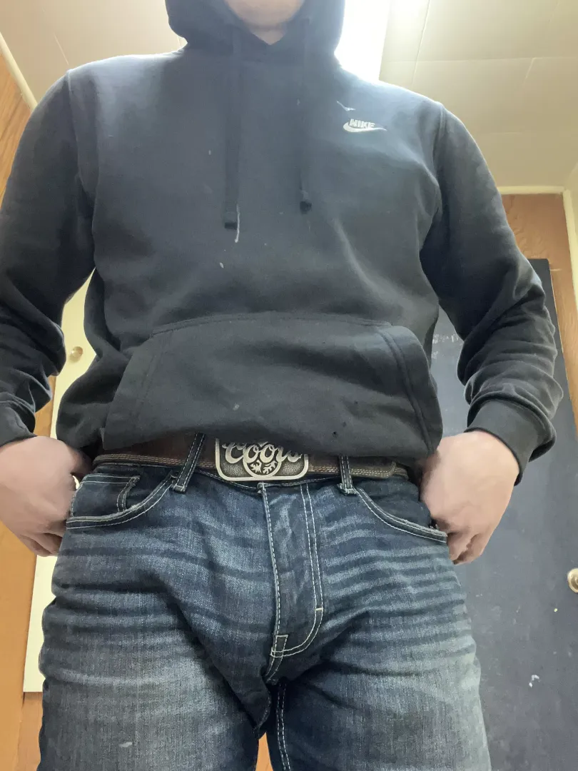 Through the Jeans even