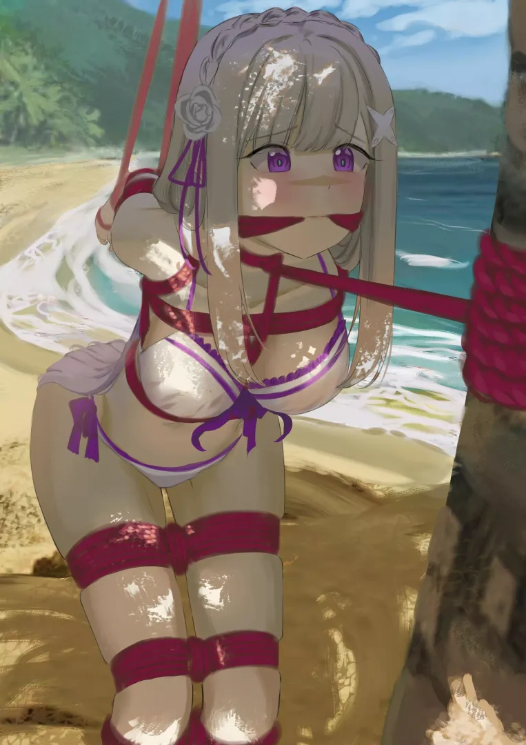 Tied up even in vacation 