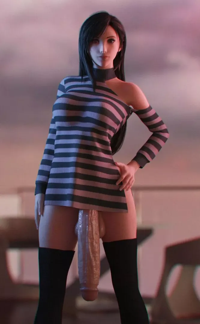 Tifa can be intimidating sometimes...naturally of course.
