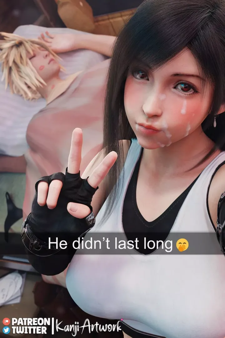 Tifa & Cloud (KanjiArtwork) [Final Fantasy]
