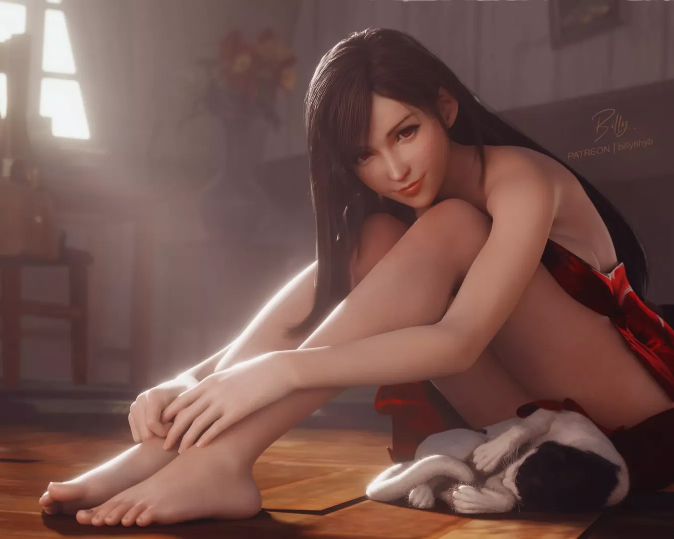Tifa with pussy (Billyhhyb)