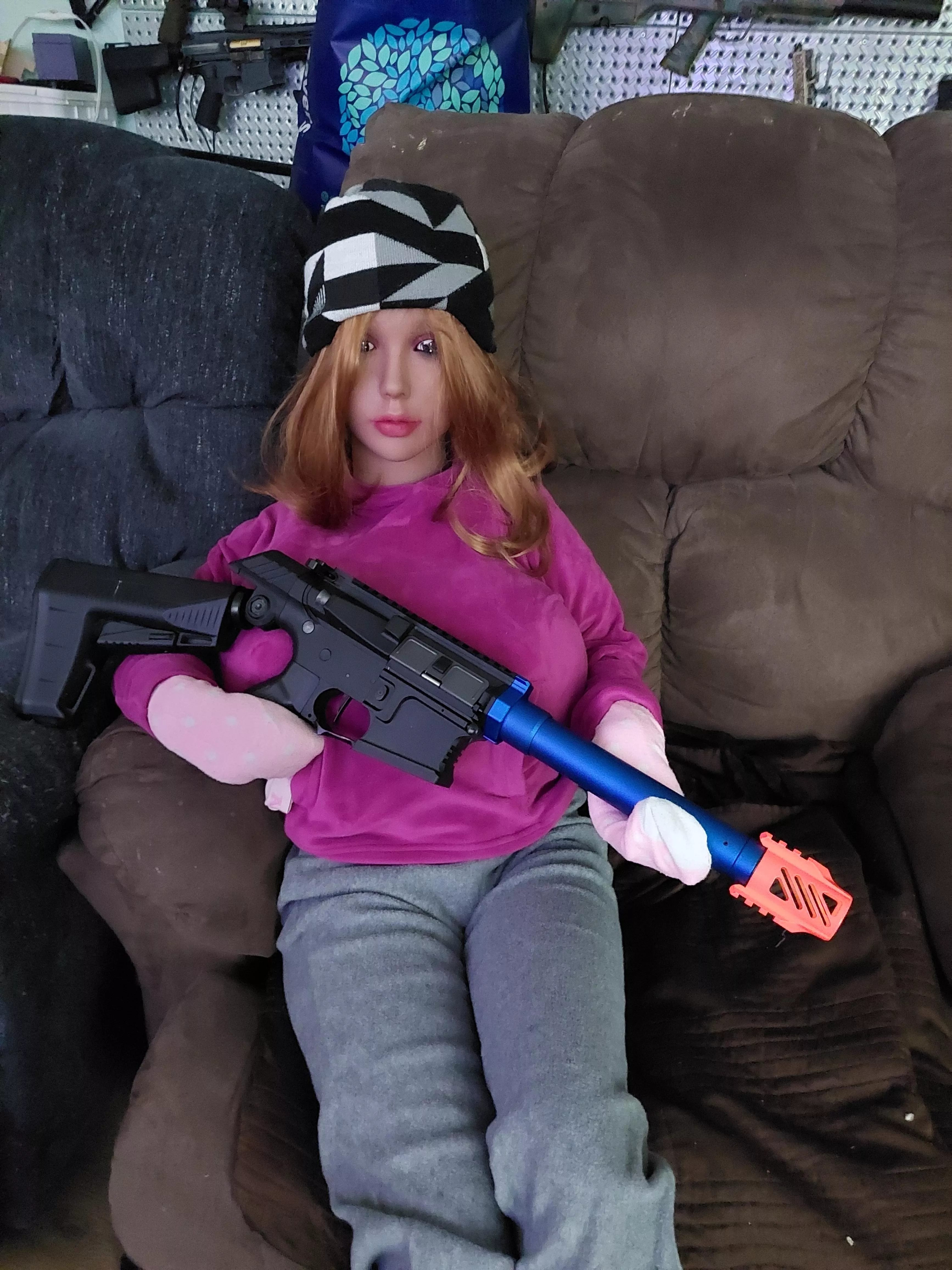 Tigger got a gat