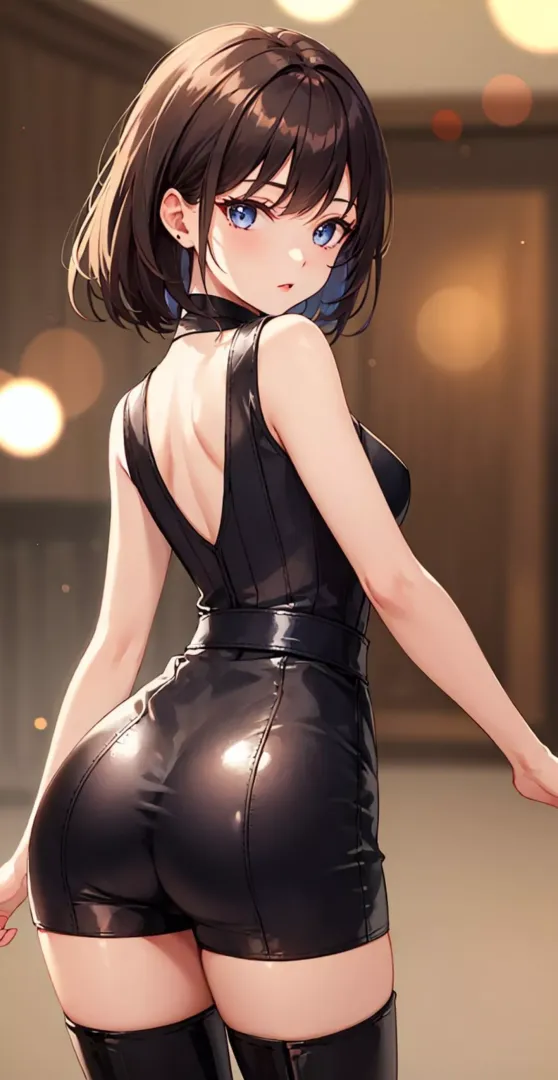 Tight Black Outfit