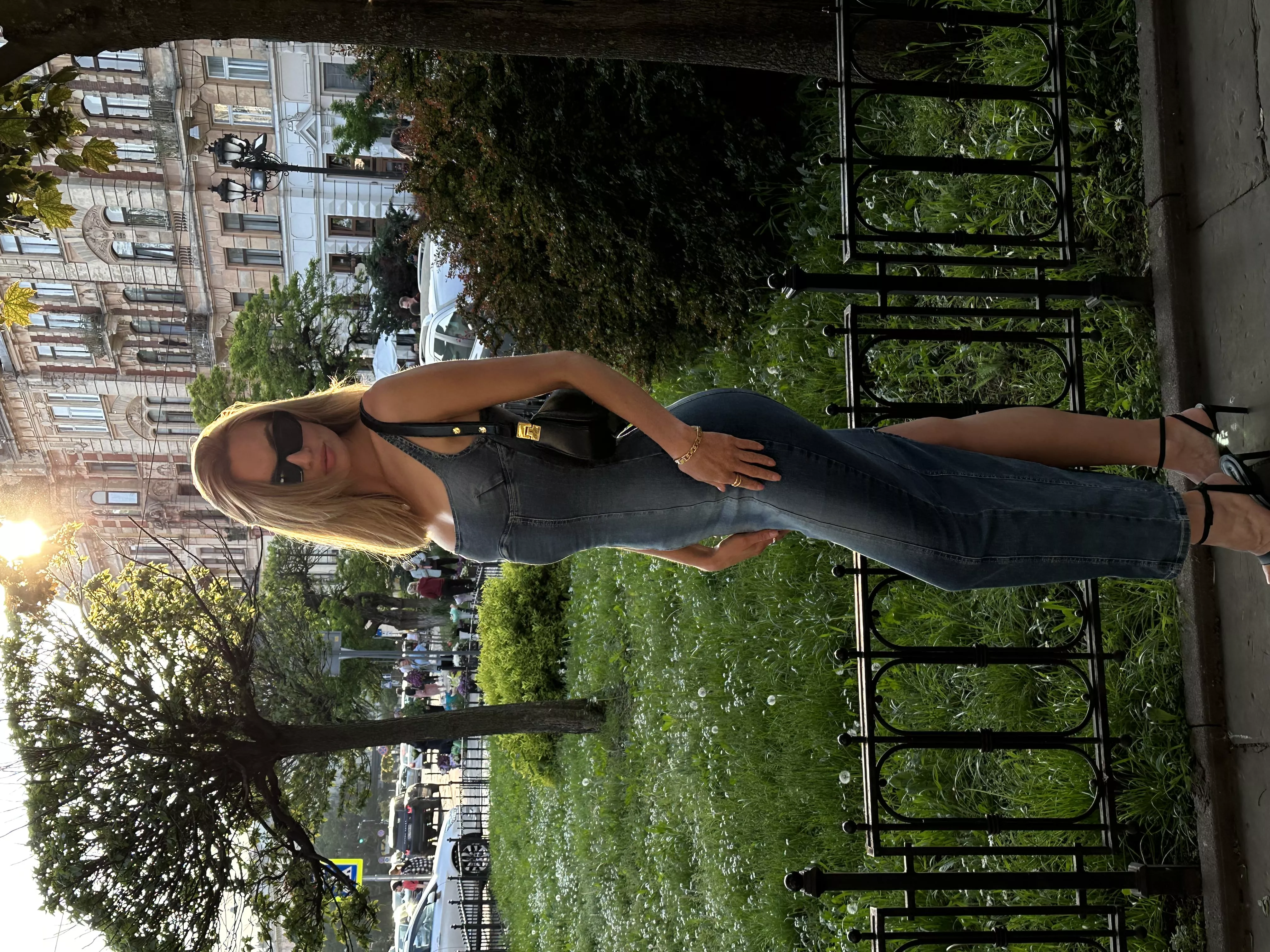 Tight dress jeans