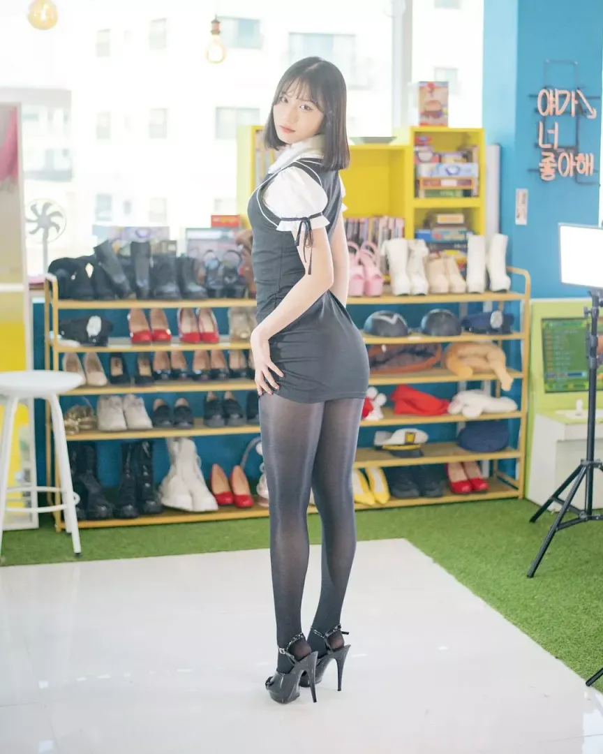 Tights and heels