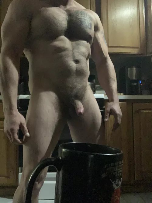 Time for a coffee ☕️ before I get in the uniform ,any uniform ladies want to join