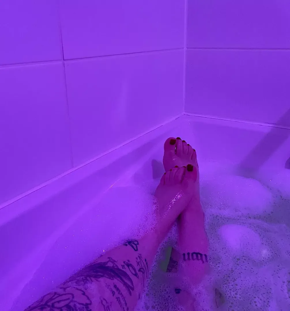 Time for a little bubble bath 😋