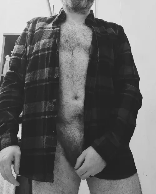 Time for the flannel shirt as it's getting colder