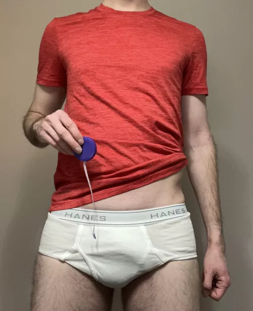 Time for your measurement. Please remove your underwear.