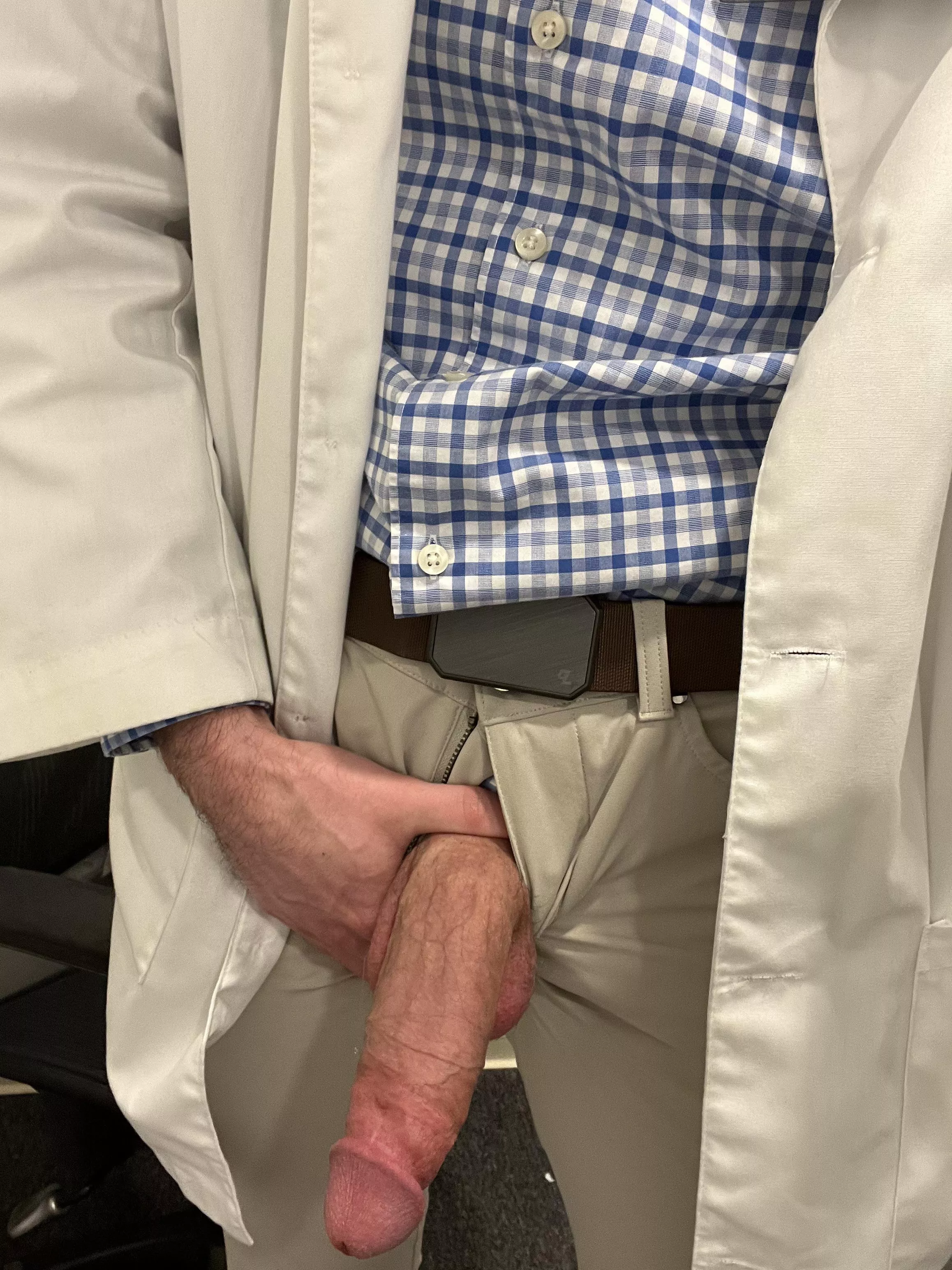 Time for your throat exam. Brought my favorite tool