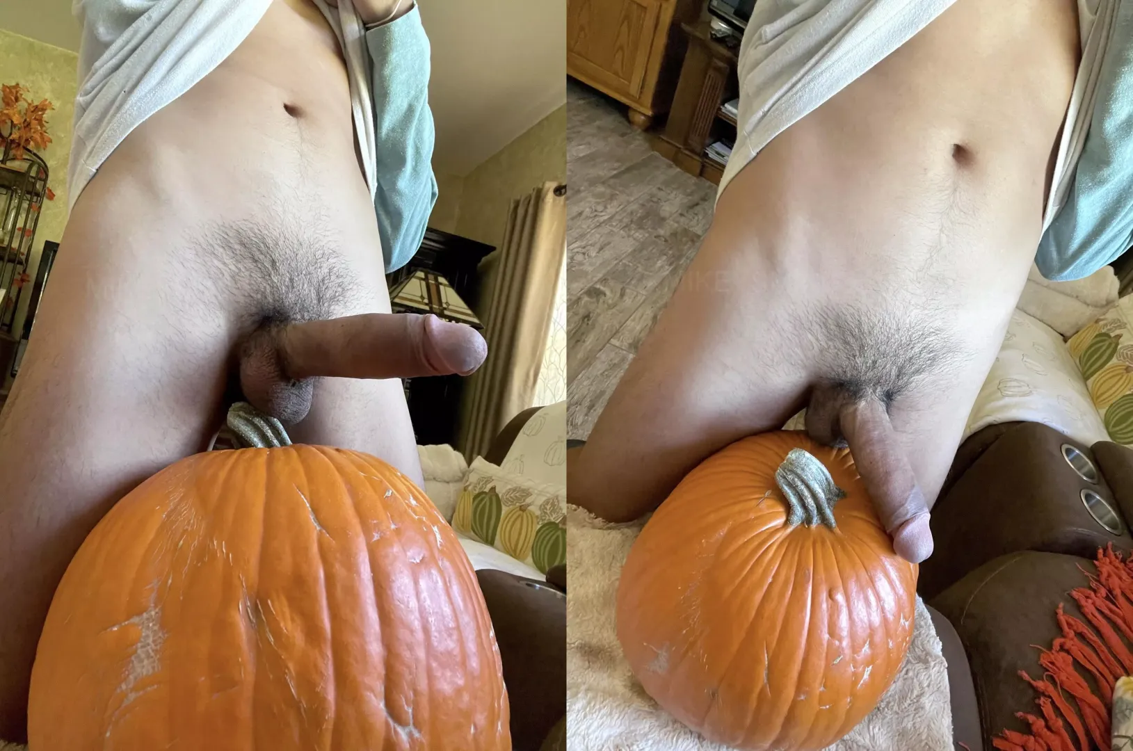 Time to destroy some pumpkin's insides!