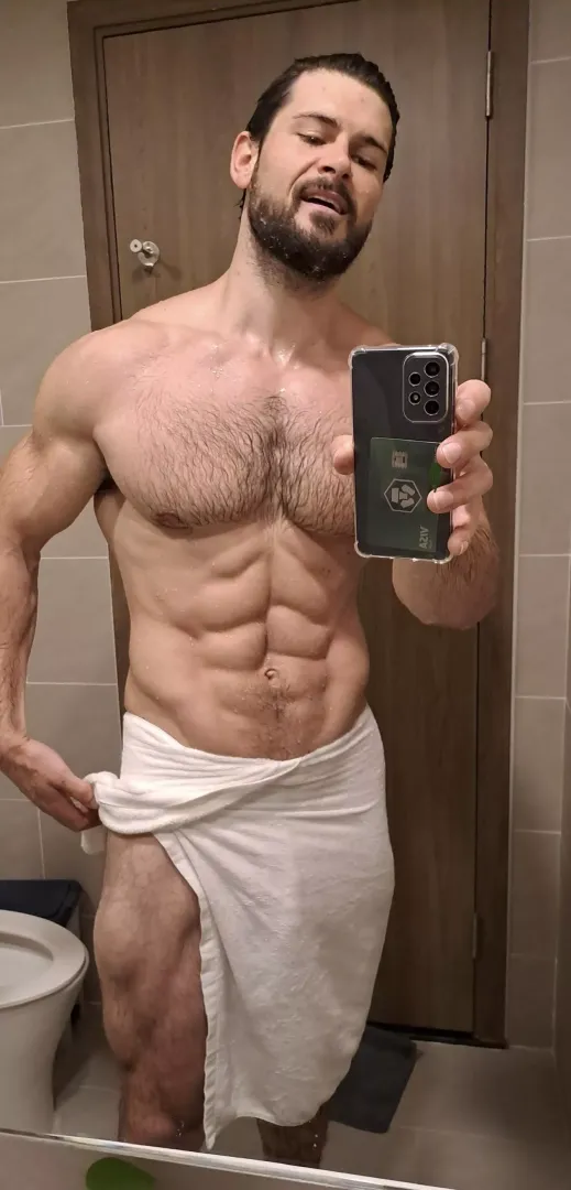 Time to worship and send $. Beast post out of the shower.