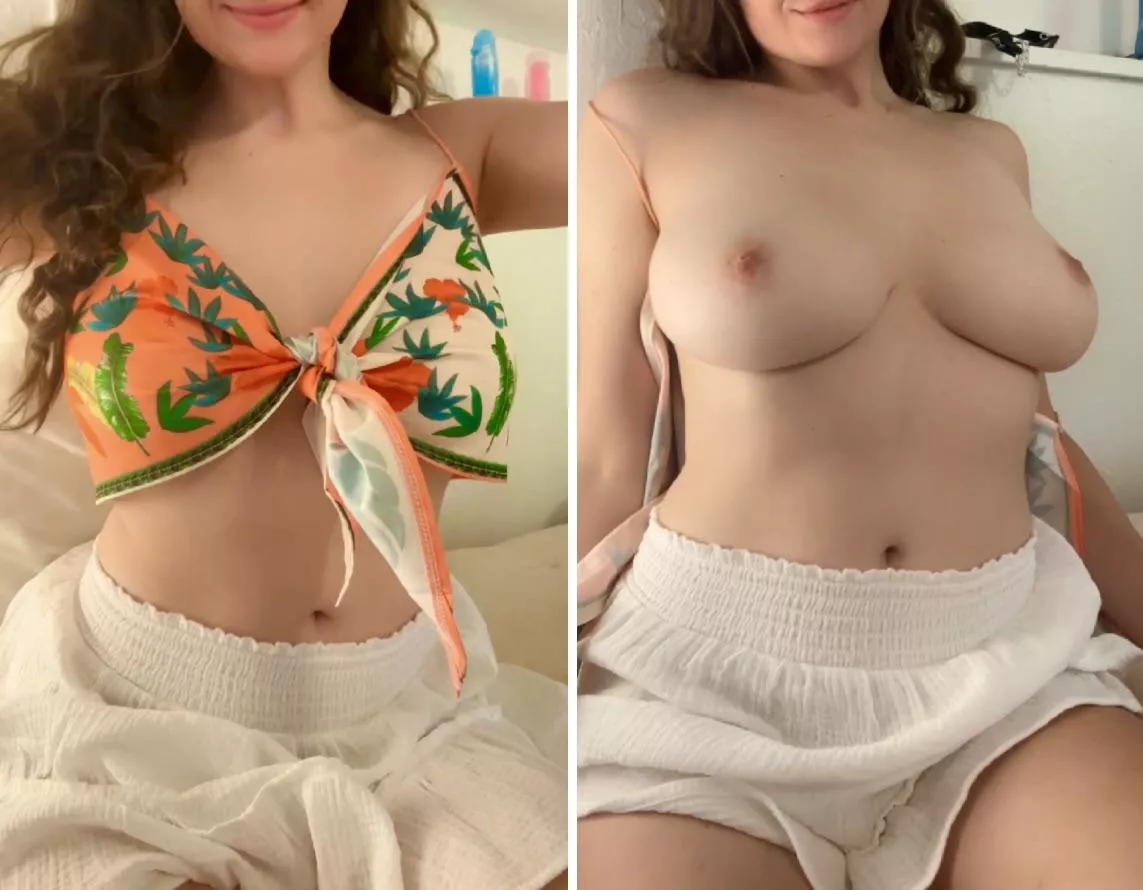 Tiny shirt, big tits