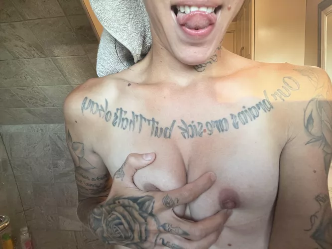 Tiny titties!