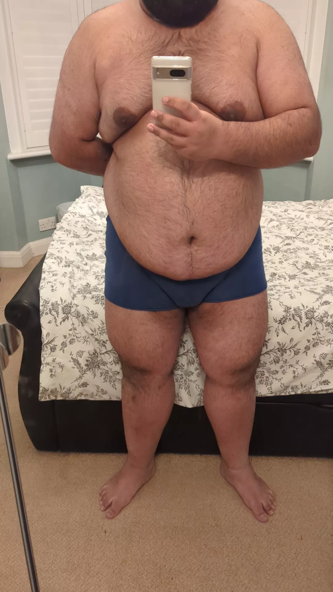 Tired after a long day in the office