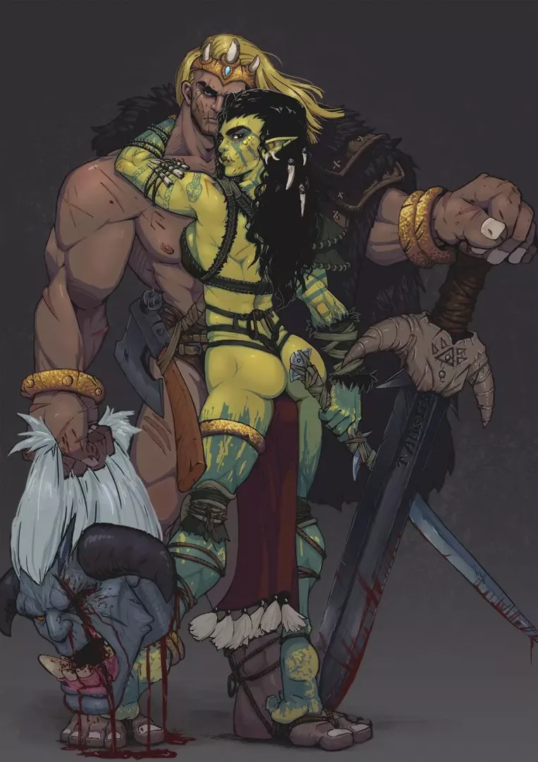 To the victor (orcbarbi)