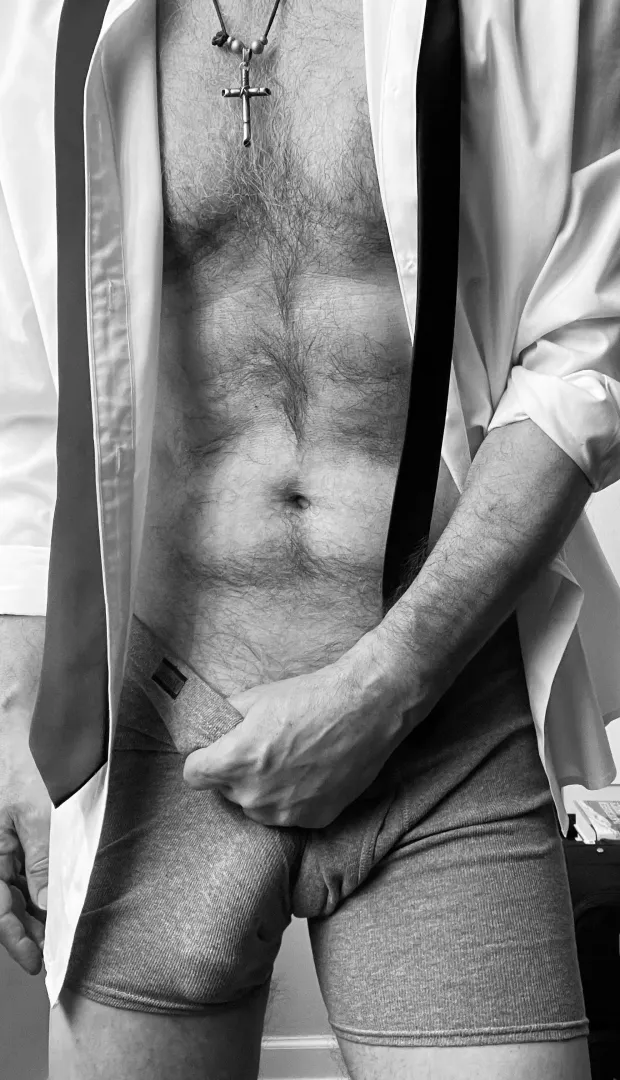 Today I anticipate being a little…tied up…
