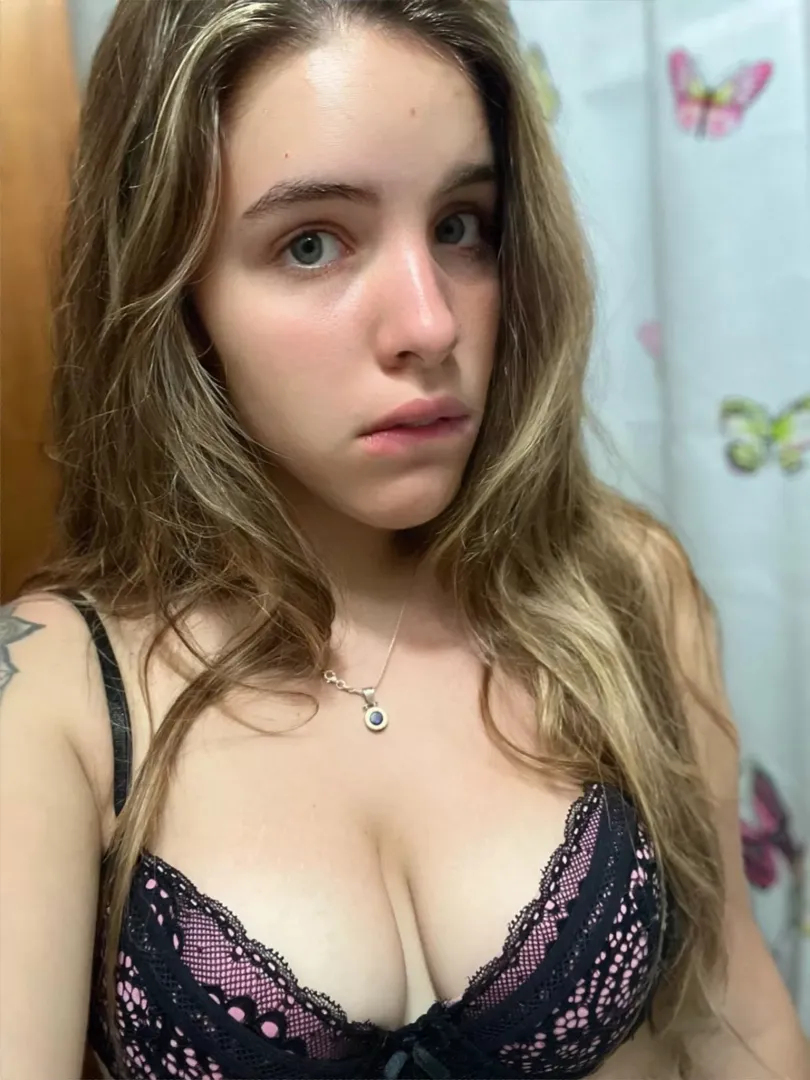 Today I'm wearing my favourite lingerie ... will you help me take them off