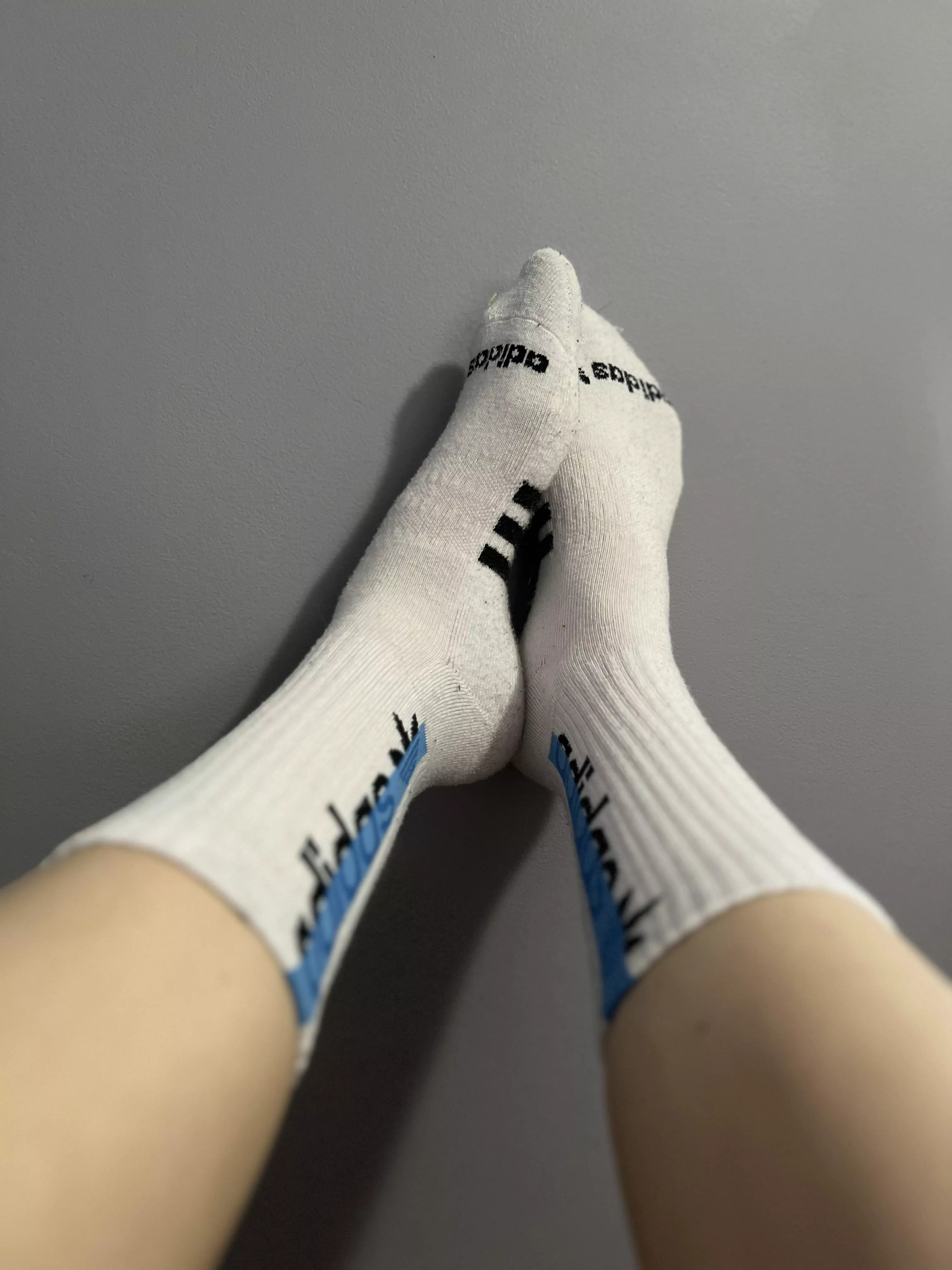 Todays socks are getting a little sweaty already 😅