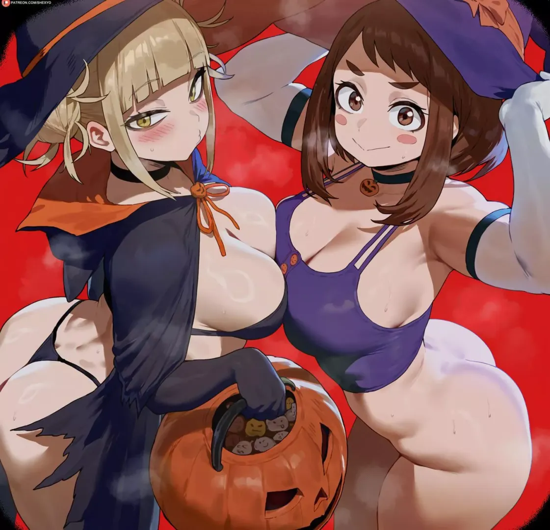 Toga and Uraraka [My Hero Academia] 