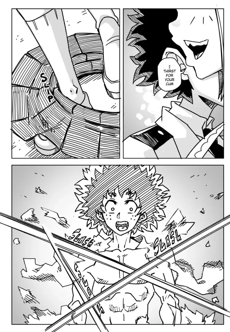 Toga finally gets tired of waiting for Deku... (Ongoing Pregnant Hero Academia comic by Mabeelz)