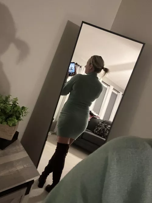 Told hubby I’m going shopping. I think he noticed I didn’t wear panties