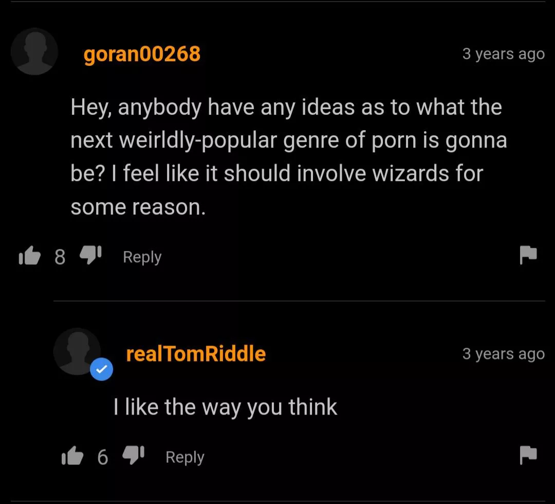 Tom Riddle approves