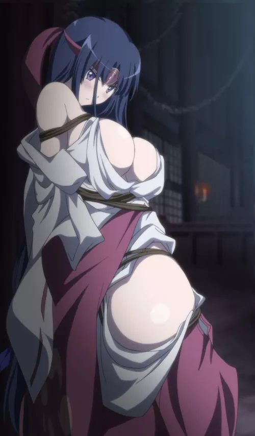 Tomoe tied and helpless