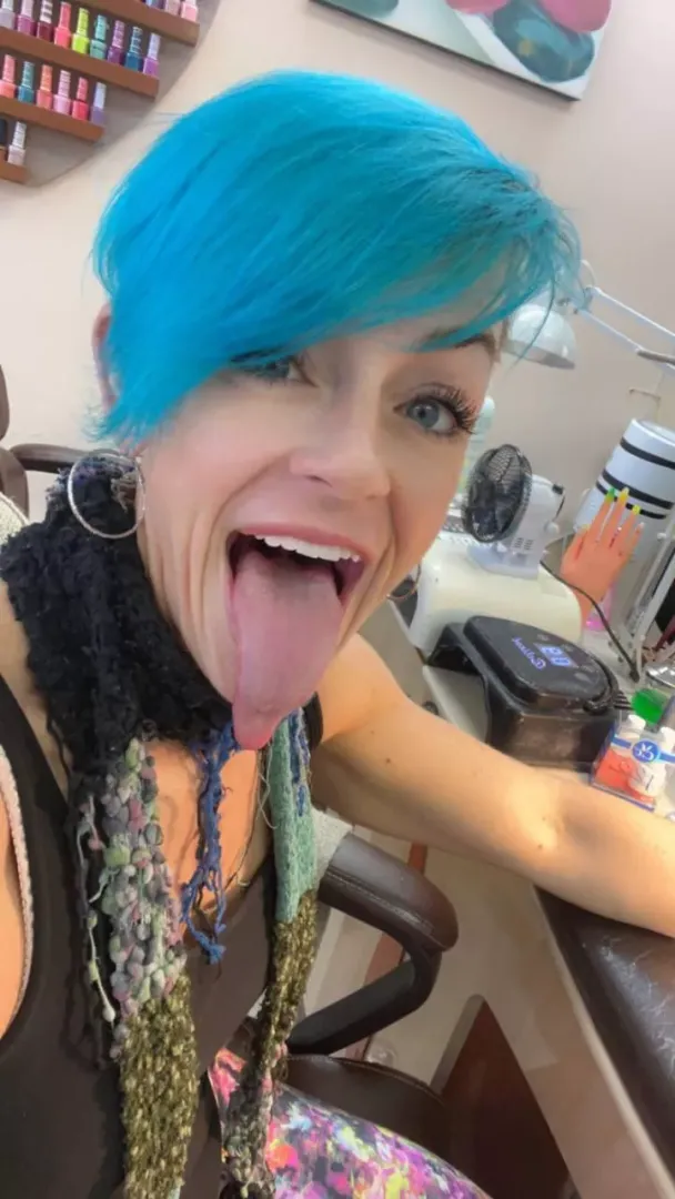 Tongues out, am I too old for this?