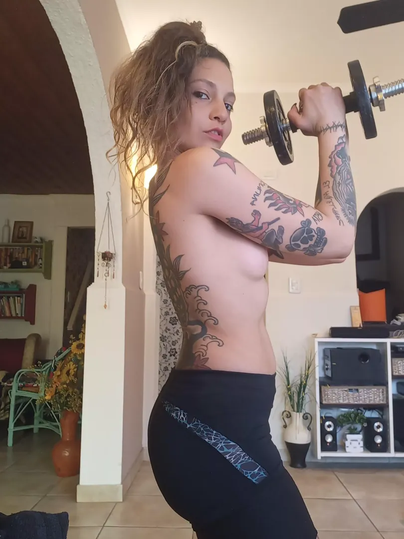 Topless workouts will always be my thing