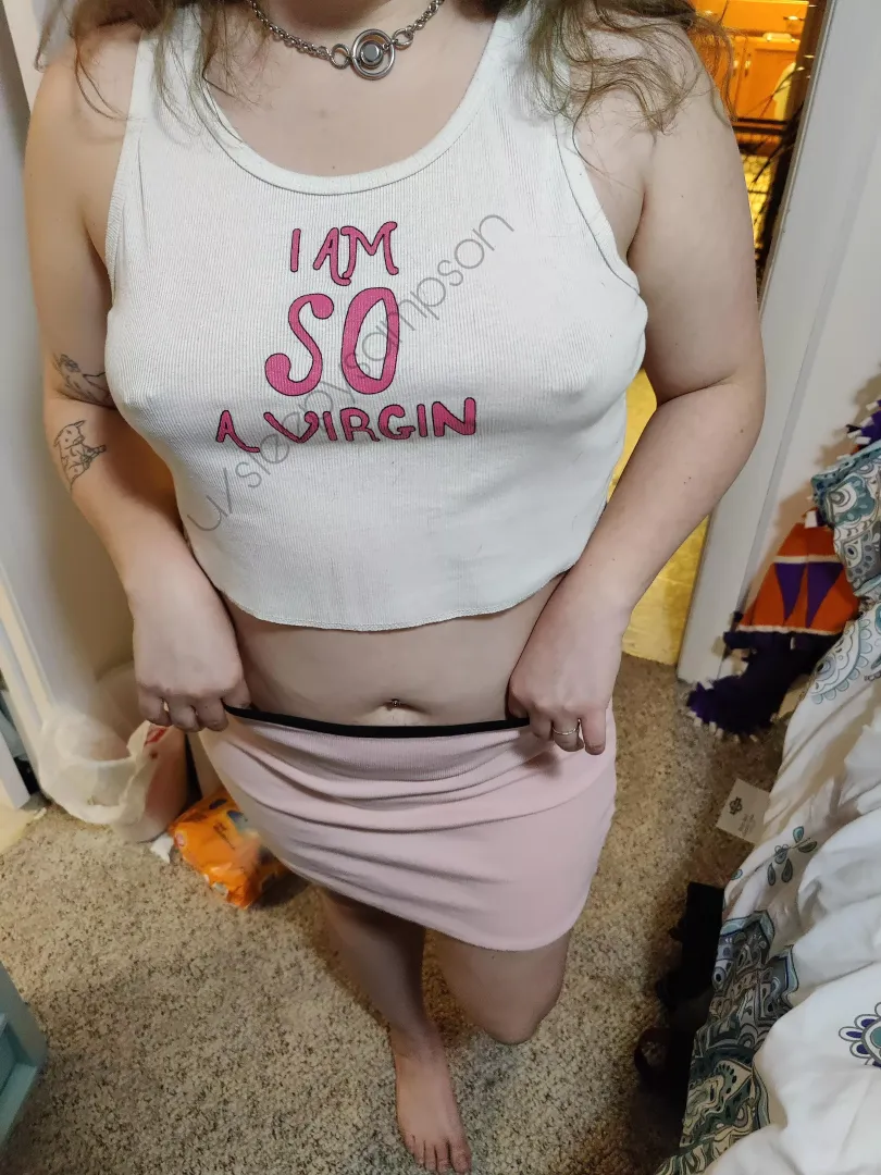 Totally a virgin 