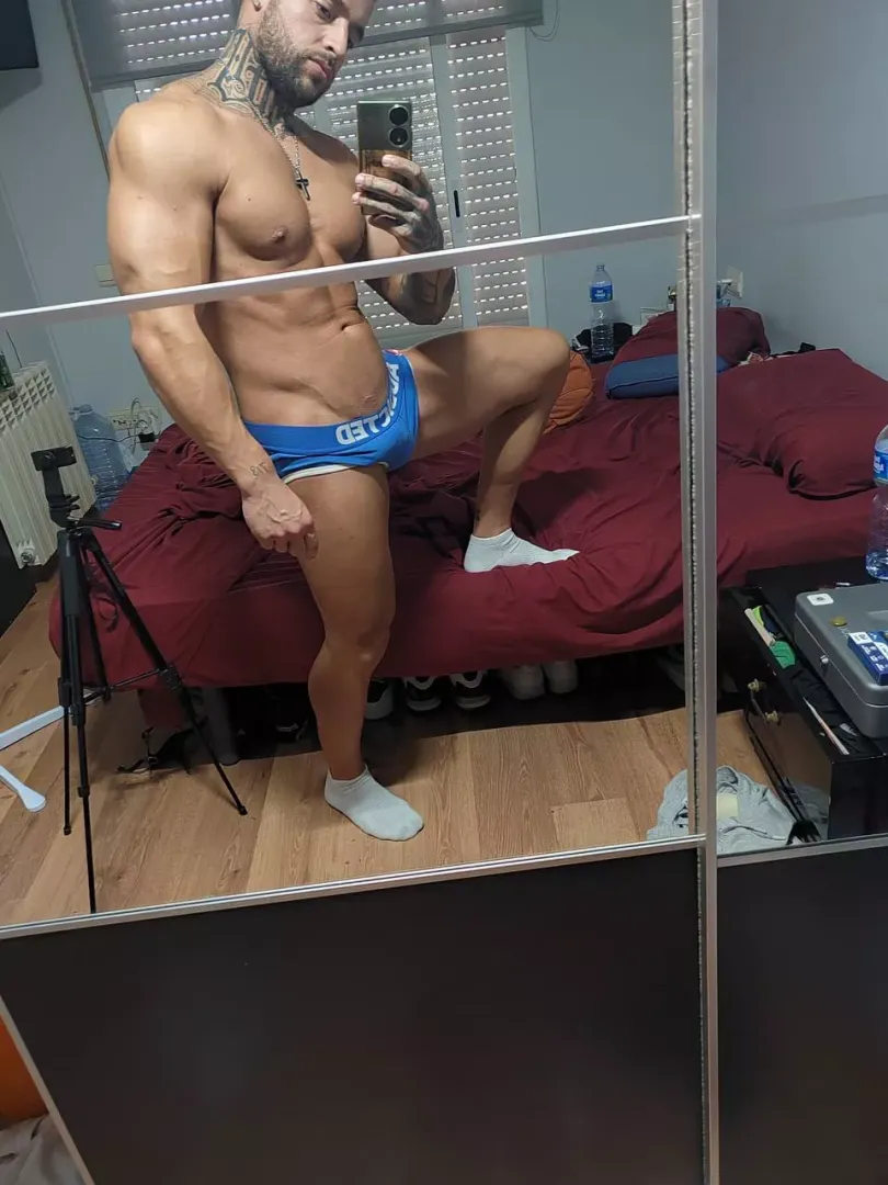 Touch and pull down my undies