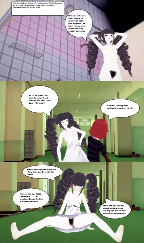Towel Mishap!