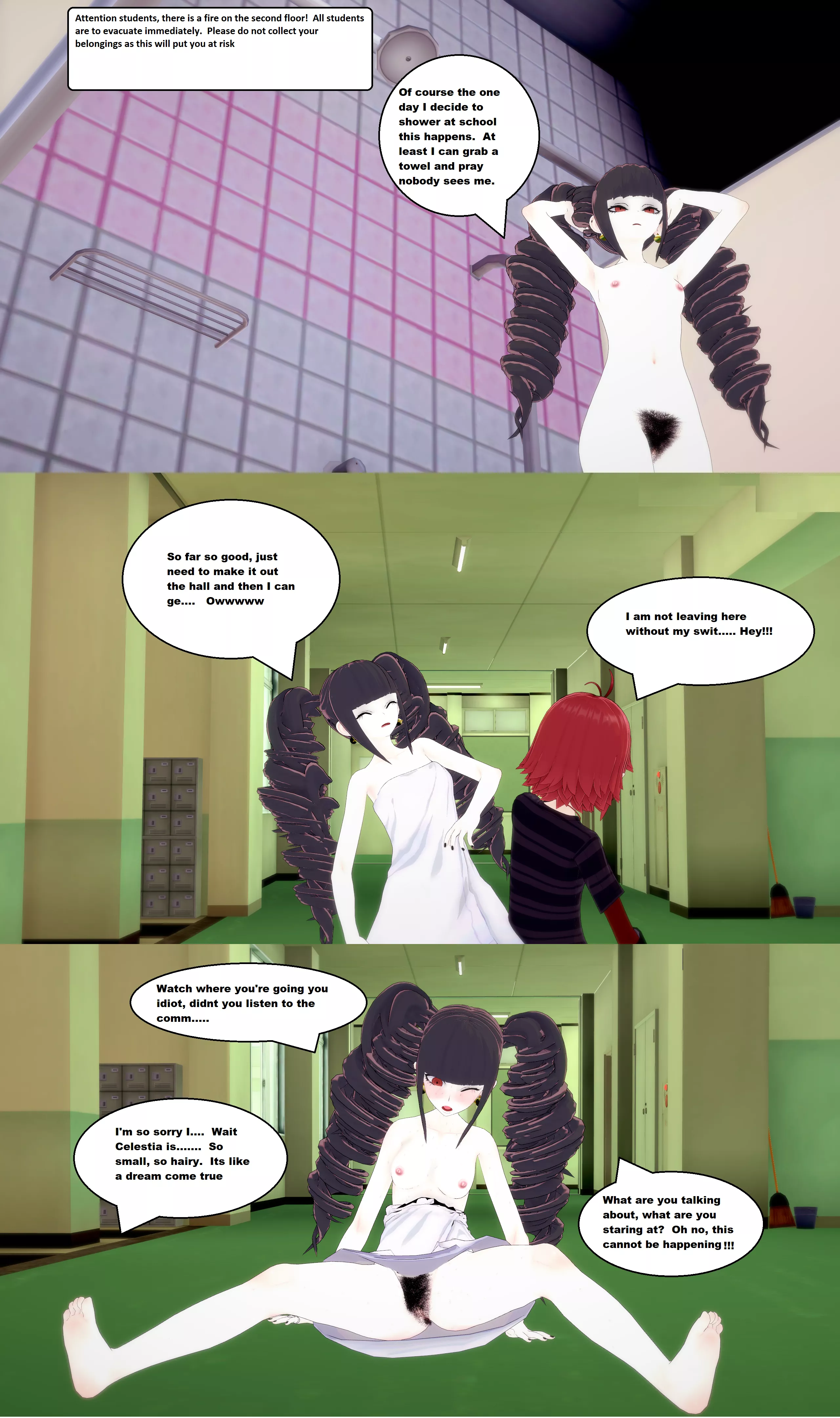 Towel Mishap!