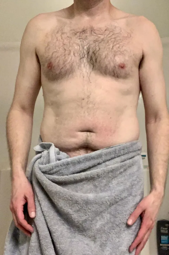 Towel tease Tuesday