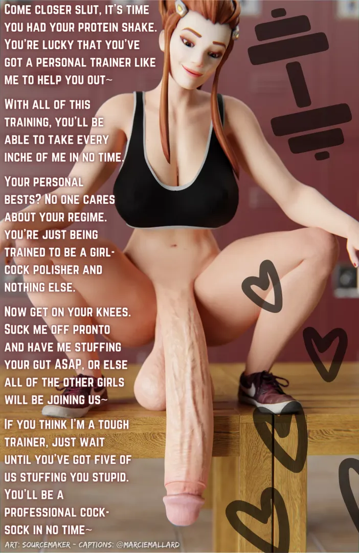 Training every hole of yours~ [Futanari] [POV] [Dubcon] [Overwatch]