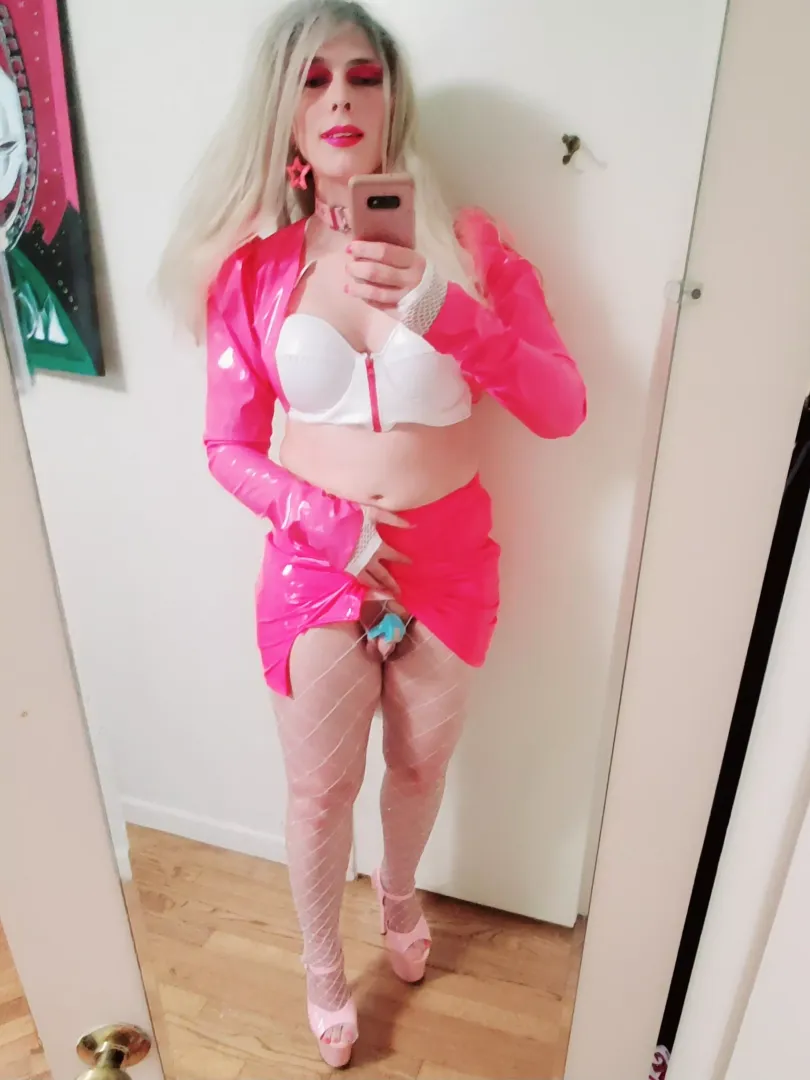 Trash doll chastity