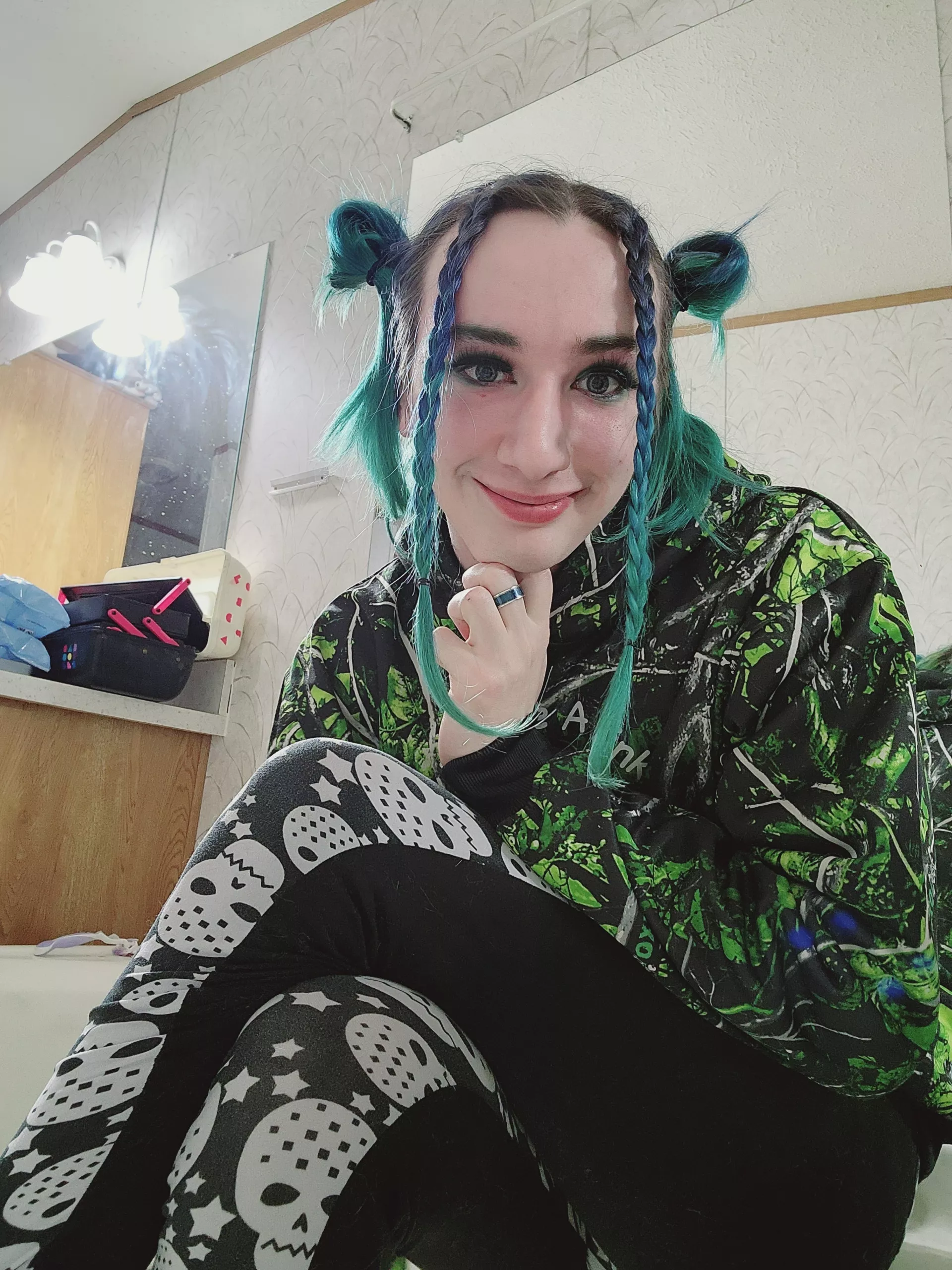 Tried something new with my hair today what do you think?