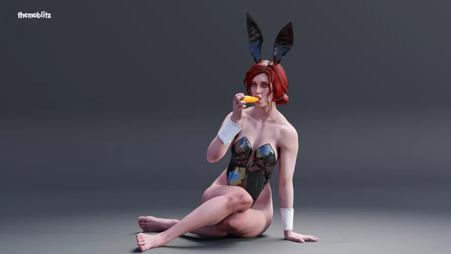 Triss Celebrating the Year of the Rabbit (themoblitz)
