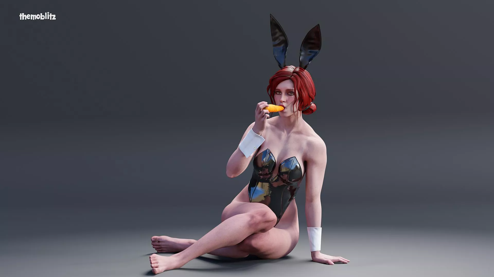 Triss Celebrating the Year of the Rabbit (themoblitz)