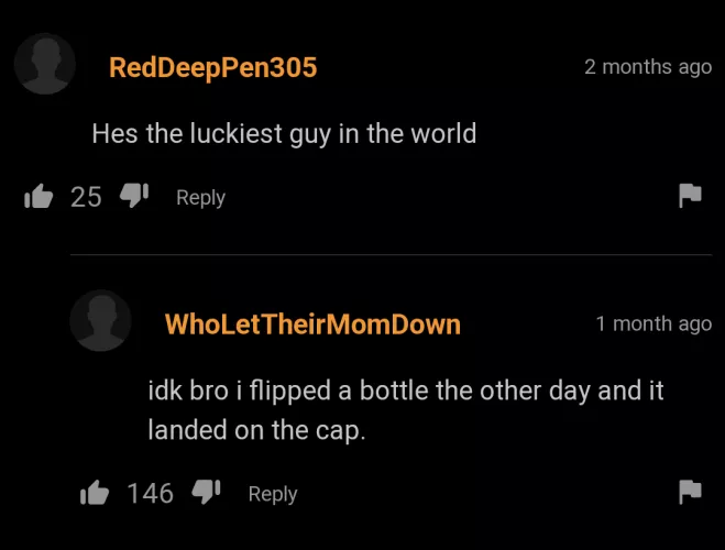 Truly a lucky guy