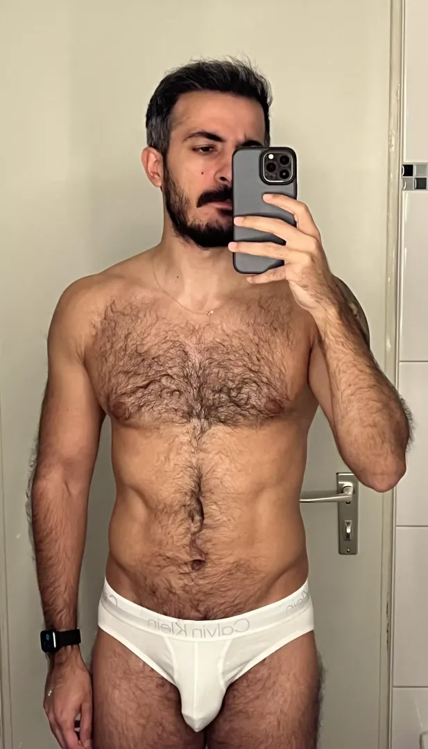 Trying briefs for the first time. 🩲
