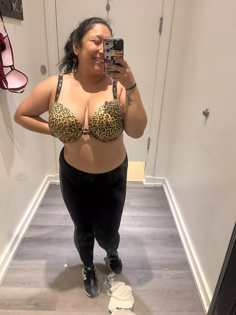 Trying it on 