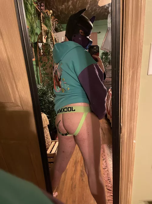 Trying out my new tail😊