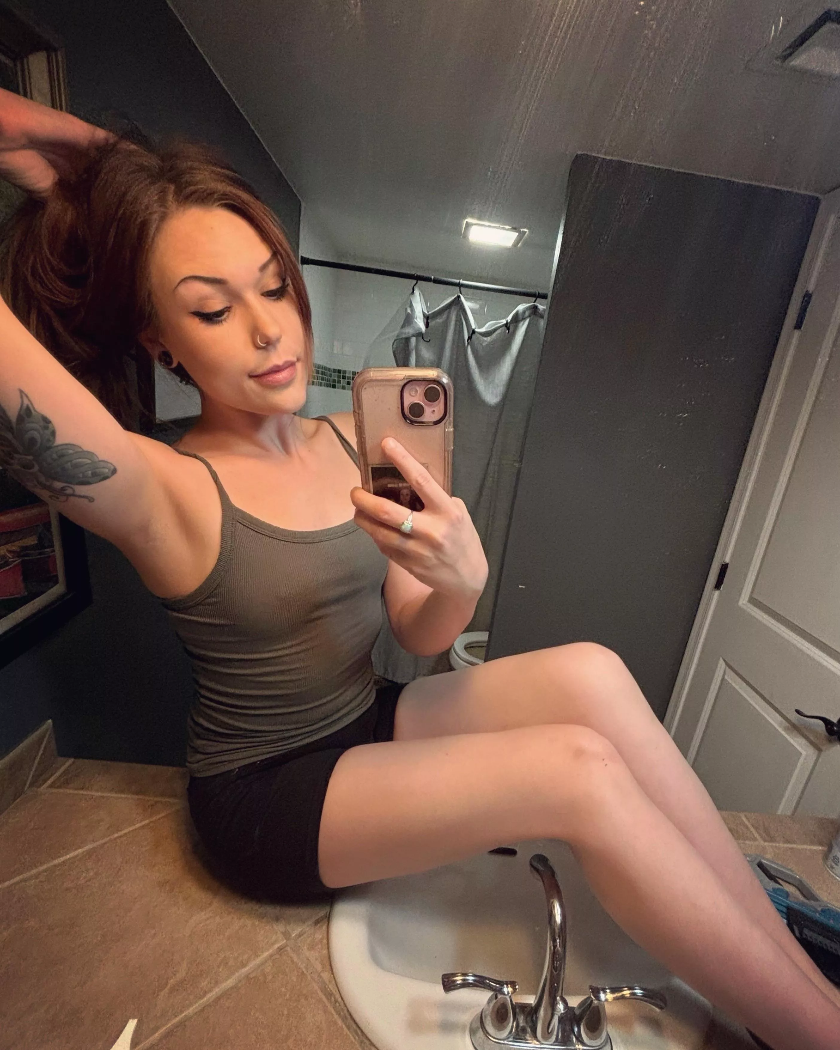 Trying to get my long self in the frame isn’t an easy task lol