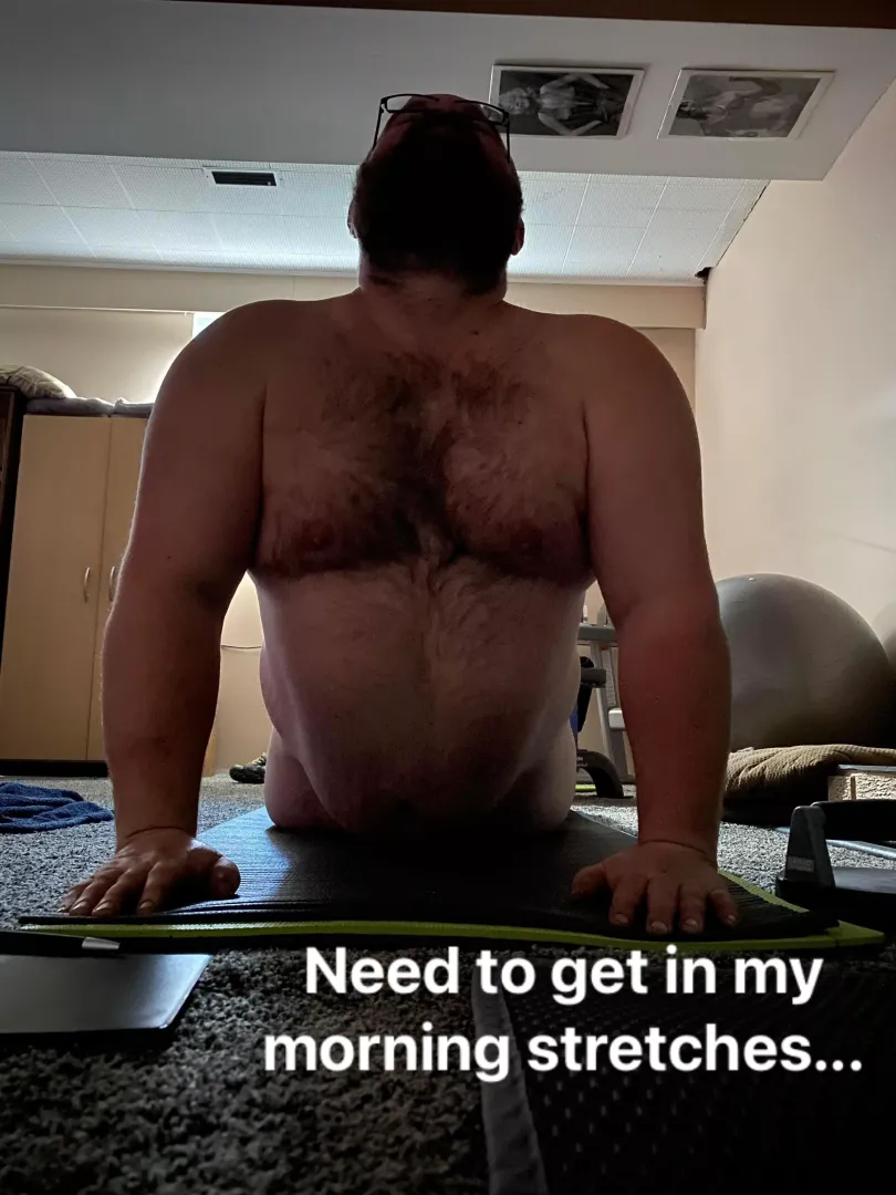 Trying to stay healthy