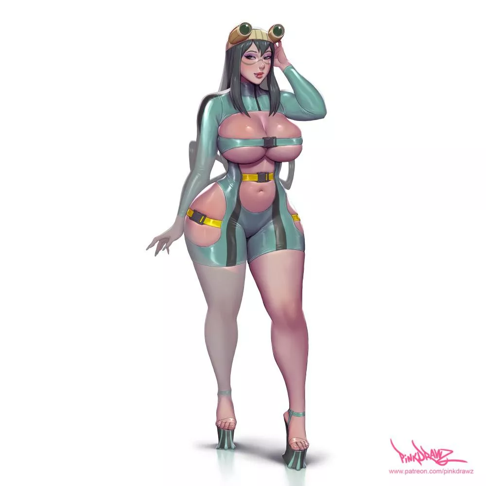 Tsuyu Asui Lewd Body (Pinkdrawz) [My Hero Academia]