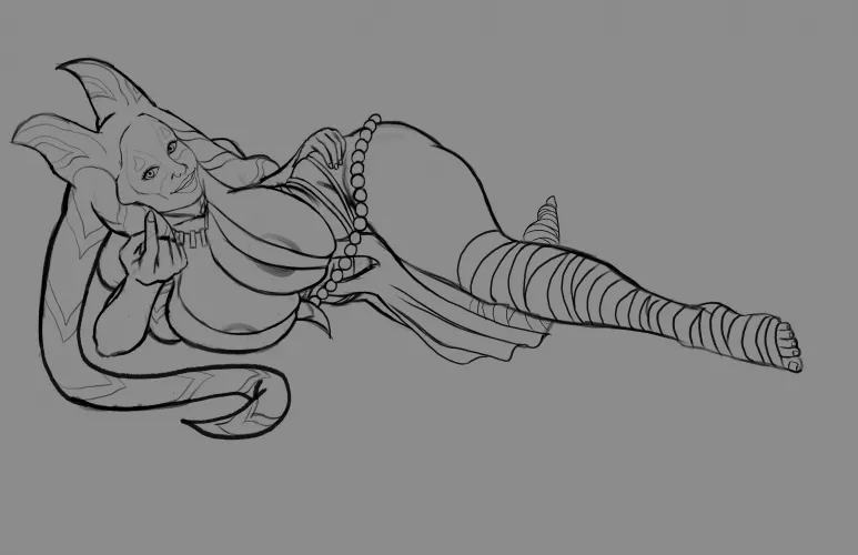 Twi'lek-Togruta Hybrid Milf (By Arekage)